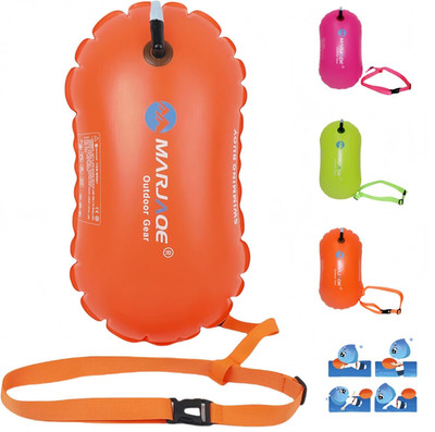Swim Buoy - Pull Buoy for Open Water,Lightweight and Brightly Colored