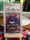 2024 POKEMON TEF EN-TEMPORAL FORCES ULTRA RARE #193 GENGAR EX PSA 9