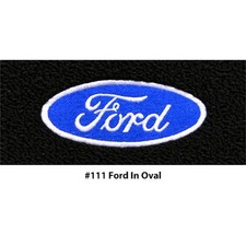 1957 Ford Custom Loop Carpet Logo Floor Mat 4pc 1957 Ford Custom Loop Carpet Logo Floor Mat 4pc