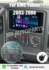 Car Radio Stereo For GMC Yukon 2003-2006 Android 13 Apple CarPlay Head Unit Navi