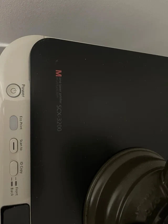 STAMPANTE SAMSUNG SCX 3200 USATA DA SISTEMARE MONOCROMATICA - Immagine 4 di 4