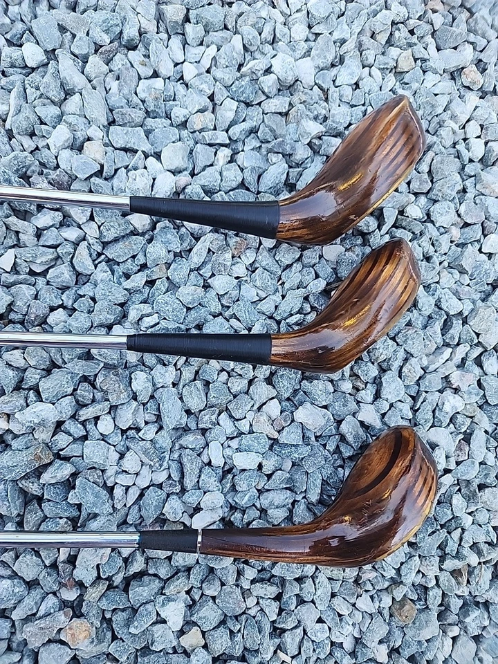 DRIVER DE CAQUI ENDURECIDO AL ACEITE LYNX CLASSIC + JUEGO DE MADERA 3, 4 Y 1 derecho acero regular Foto 2 de 4