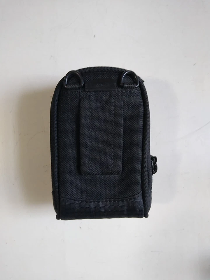 LOWEPRO Belt Camera or Accessories Case Bag Small 5" x 2.25" Black Canvas Pocket - Image 3 of 4