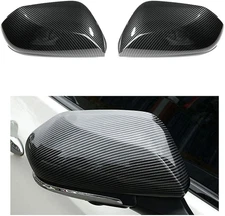 Carbon Fiber Side Wind Mirror Caps Cover For Toyota Camry 2018 -2023 */