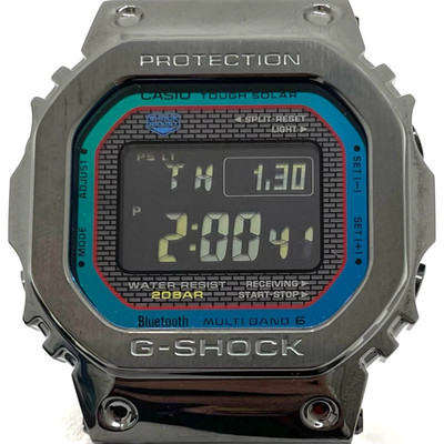 G-SHOCK Full Metal GMW B5000BPC-1JF Black Bluetooth Solar Watch Japan Exclusive