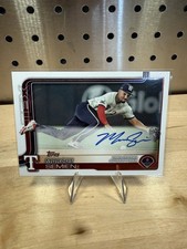 2025 Topps Update Marcus Semien Auto Real One #383 Rangers SP