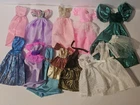 Vintage Barbie Clothes Lot Mattel Dresses Gowns 1970s 1980s 1990s TLC Lot
