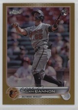 2022 Topps Chrome Update Gold Refractor /50 Rylan Bannon #USC148 1ob0