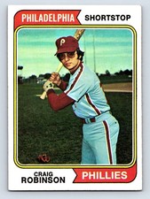 Craig Robinson Rookie 1974 Topps #23