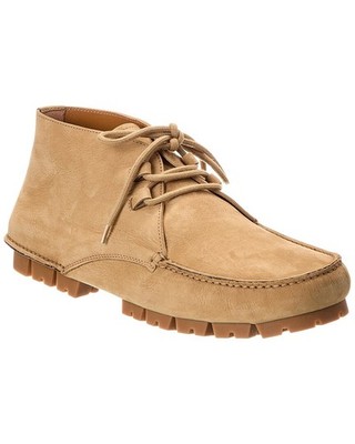 Ferragamo Giasone Leather Boot Men