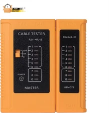 RJ45 RJ11 Cable LAN Tester - Network Cable Tester