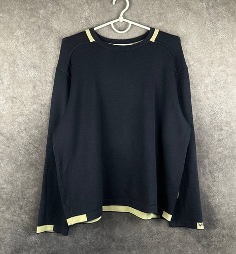 Versace Jeans Couture, Vintage Versace Jeans Couture Merino Wool Knit Sweater Size XL Made In Italy
