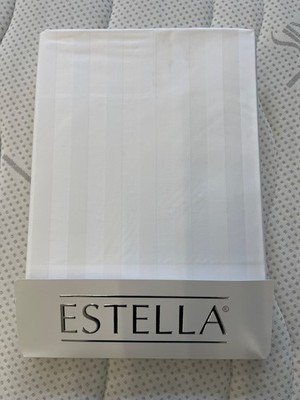 Estella Hotel Bettwäsche 135x200 80x80 cm streifen mit Hotelverschluss