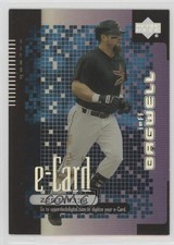 2000 Upper Deck E-card Jeff Bagwell #E4 HOF fm0