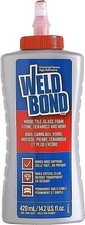 Weldbond Multi-Surface Adhesive Glue, Bonds Most Anything. Use as Wood Glue...
