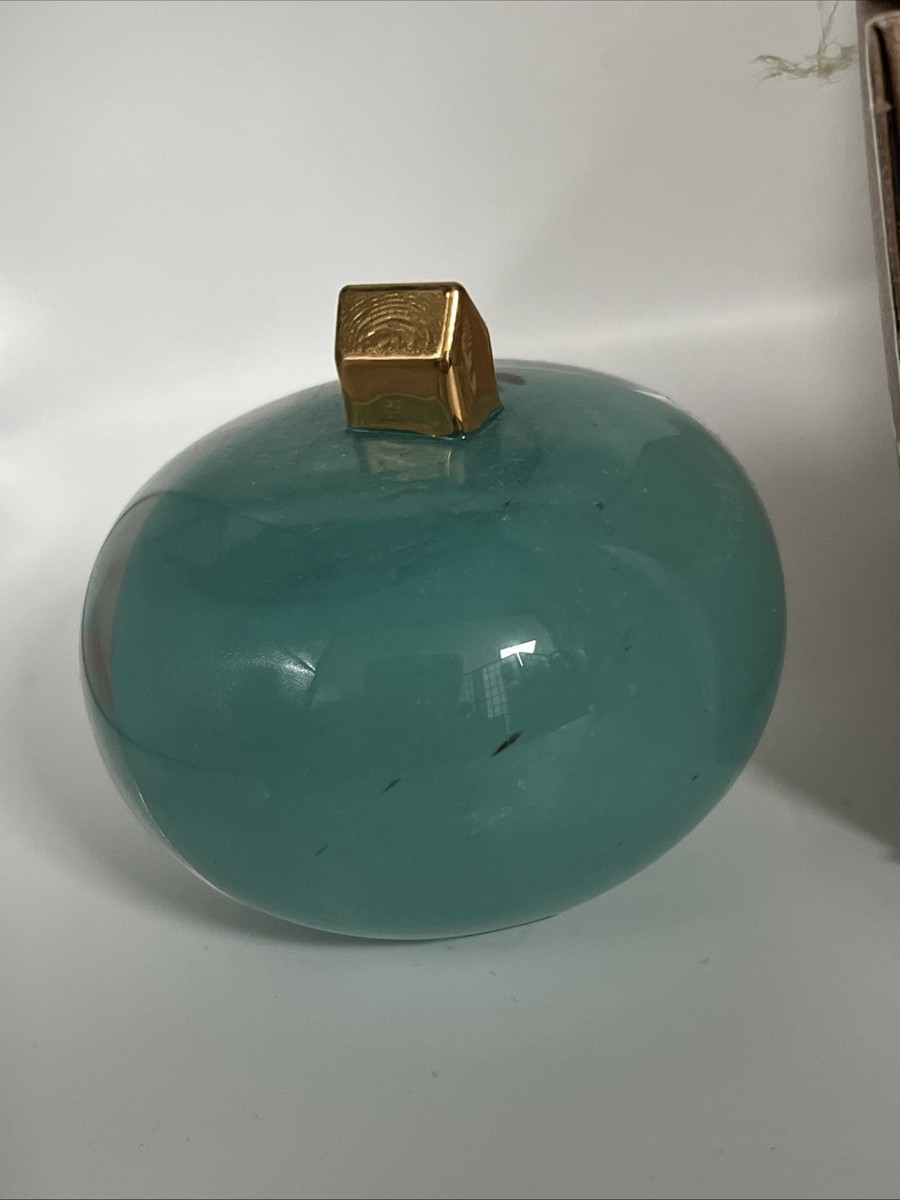 KOSTA BODA オブジェ Kosta Boda Earth On Top Of Ocean Crystal Sculpture, Tourqquoise | eBay