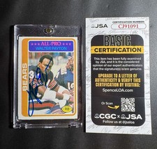 Walter Payton Football Cards, Rookie Card and Autograph Memorabilia Guide 82