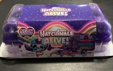 Hatchimals Neon Rainbow Egg Carton Hatch And Play Surprise Toy Set For Kids