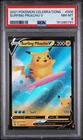 Surfing Pikachu V 008 2021 Pokemon Celebrations PSA 8