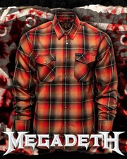 Dixxon Flannel Co Megadeth "Killing Is My Buisness" Shirt Men's Sz: 2XL Sold-Out