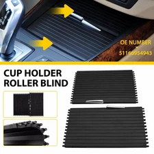 Front Console Cup Holder Roller Blind Cover Kit FitBMW X5 X6 E70 E71 xDrive35i O