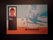 Original Autogramm HUBERT STROLZ 1.OS 1988 Sk...