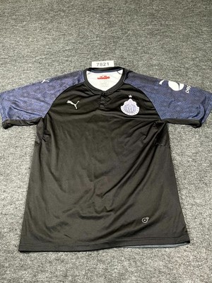 Chivas Guadalajara Soccer Jersey Mens XL Black #99 Michael Estrada Puma Football