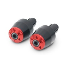 Extremos de barra de motocicleta STORM 7/8" rojos para VTR 1000F FIRE98 99 00 01 02 03