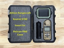 Pelican M60 - Athlon Rangecraft & Kestrel 5700 - Case Insert