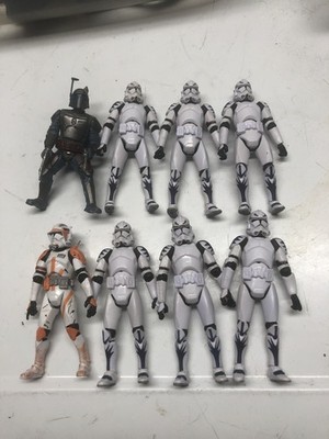 Commander Cody, Jango Fett, clone Troopers Lot