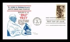 US COVER DR GEORGE PAPANICOLAOU EARLY CANCER DETECTION FDC AFDCS GRAEBNER