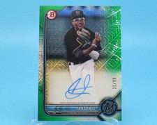 Ian LEWIS 2022 Bowman Chrome Mega Box Green MOJO On-Card Auto /99