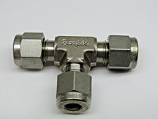 Swagelok SS-400-3 1/4" Tube Compression Tee Fitting 316 Stainless Steel