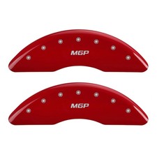 Mgp 4 Caliper Covers With Engraved Front Rear Red Finish For Audi A6 A7