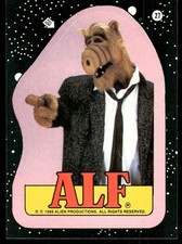 Alf 1988 TV Show Topps Sticker Card 27 NM