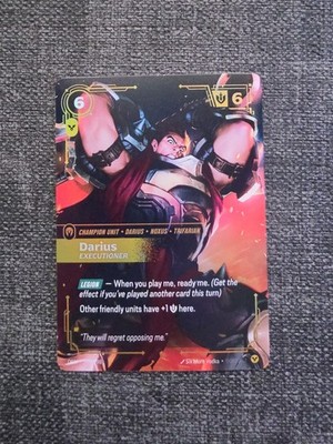 League of Legends Riftbound Origins Darius Executioner 243/298