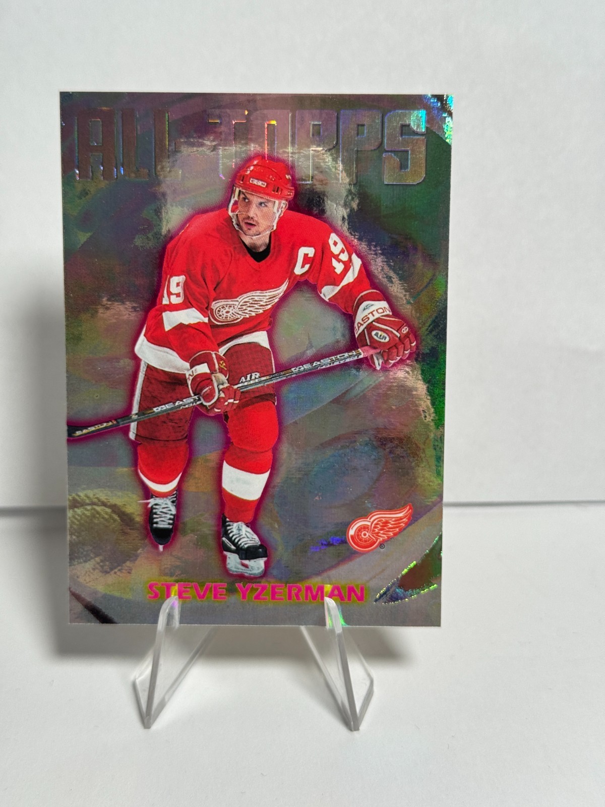 1999-00 Topps All-Topps Steve Yzerman #AT12 Detroit Red Wings