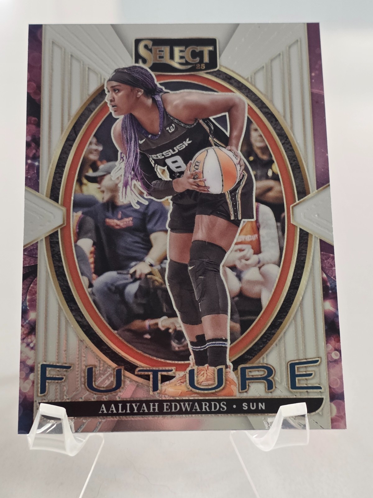 2025 Panini Select WNBA - Select Future Aaliyah Edwards #21 Silver Prizm
