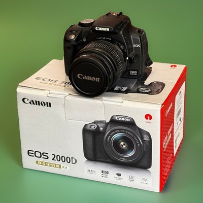Canon EOS 350D Digital Spiegelreflexkamera DSLR Kamera + Original 18-55 Objektiv