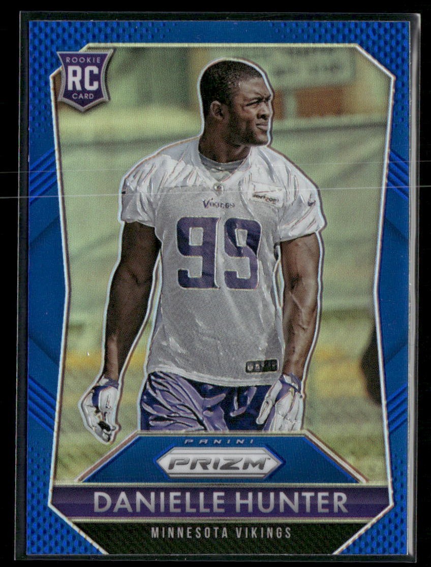 2015 Panini Prizm - Danielle Hunter #218 Blue Prizm (RC)