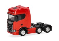 Herpa 1:87 307543-005 Scania Cs 20 Hd Zugmaschine 3Achs (6X2) Rot Neu Ovp