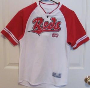 cincinnati reds white jersey