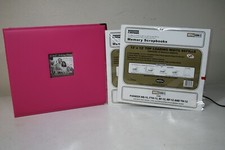 Pioneer Album 12x12" 3-Ring Binder w/ Metal Corner Pink plus 10 Sheets Refills