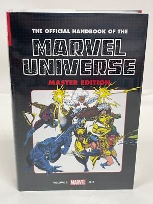 Official Handbook of the Marvel Universe Master Edition Omnibus Vol 2 DM COVER