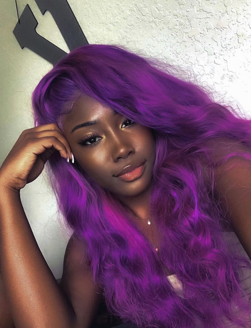 purple wig images