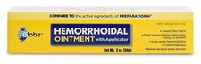 Globe Hemorrhoid Ointment 2 oz Compare to PREPARATION H - 1 Tube