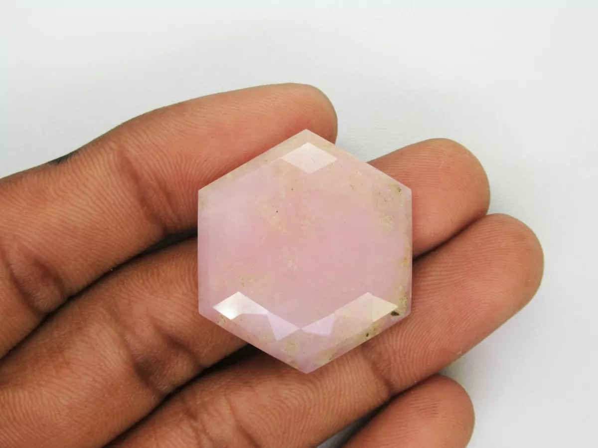 Pink and deals white gemstone