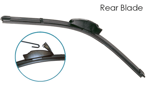Front Rear Wiper Blades fits: HONDA Civic Hatchback (FK/FN) 2011-2017 | HQ AUTOM - Picture 8 of 12