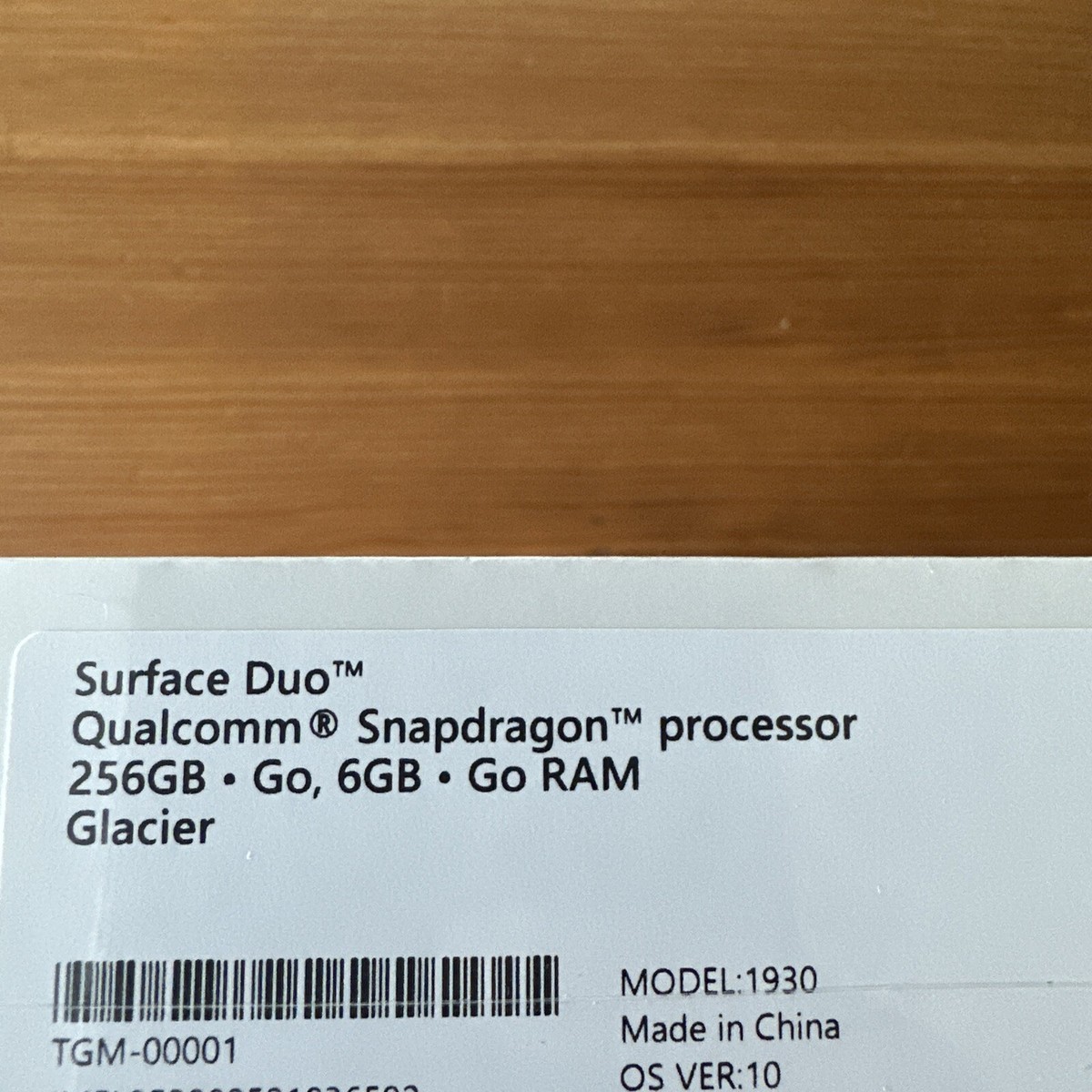 Microsoft Surface Duo - 256 GB - Glacier (Unlocked) for sale Microsoft Surface Duo - 256 GB - Glacier (Unlocked) for sale