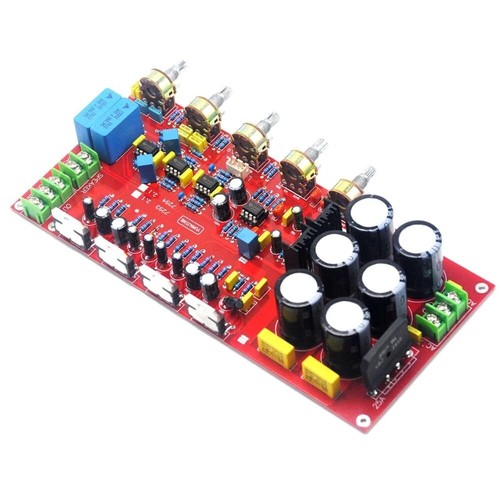 TDA7294 2.1 Subwoofer AMP Doble 18-28 Placa Amplificador CA 2x80W+160W - Imagen 5 de 6